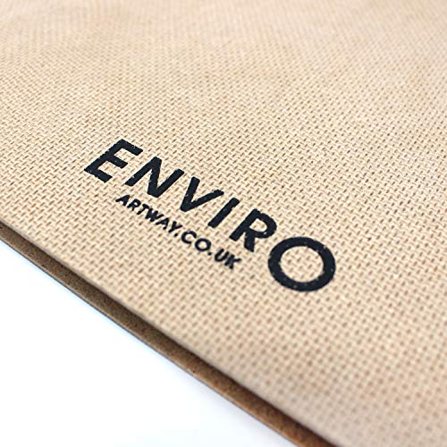 Artway Enviro Recycled Hardback A5 Sketchbook - Portrait - 92 Sides (46 Sheets) of 170gsm Recycled Cartridge Paper