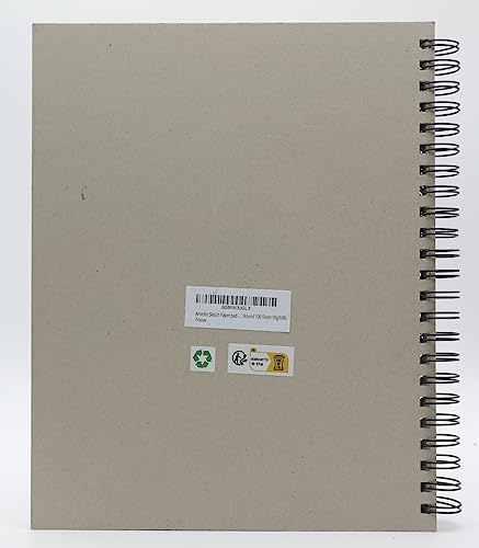 Artecho 9x12" Sketch Book, 100 Sheets (60 lb/90gsm), Spiral Bound, Art Supplies Sketch Pad, Durable Acid Free Drawing Paper, Ideal for Kids & Adults, Natural White