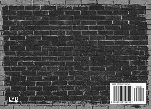 Street Art Sketchbook: Awesome Graffiti Practice Book with Brick Wall Graffiti Sheets | Graffiti Blackbook