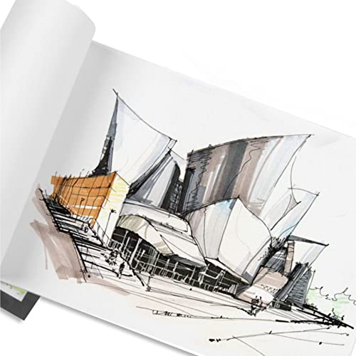 A3 Sketchbook Sketch Pad Coloring Book Creative Fun Art Paper Kids Painting Pad for Drawing Doodling Sketching Artist Writing Craft Cartridge Home School Stationery Supplies 1Pc