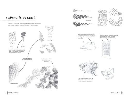 101 Ways to Draw: A Field Guide to Drawing Mediums and Techniques