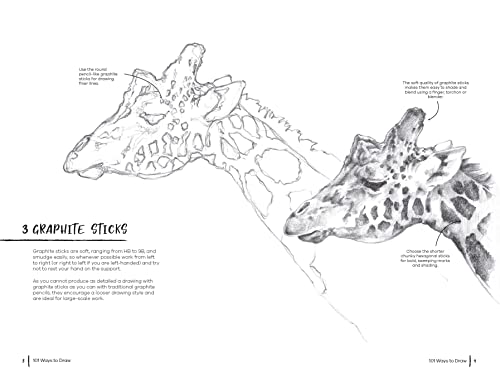 101 Ways to Draw: A Field Guide to Drawing Mediums and Techniques