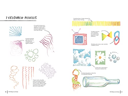 101 Ways to Draw: A Field Guide to Drawing Mediums and Techniques