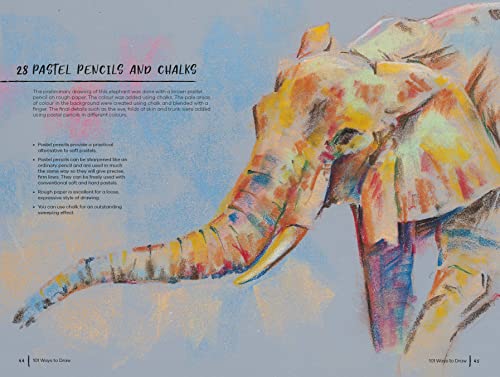 101 Ways to Draw: A Field Guide to Drawing Mediums and Techniques