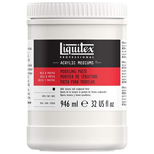 Liquitex Professional Acrylic Medium for Arcylic Paint, Modelling Paste, 946 ml