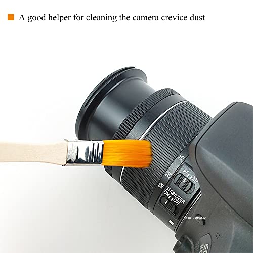 Pilikoll 30 Pcs Paint Brush Set Nylon Acrylic Paint Brushes Keyboard Cleaning Brush Chip Paint Brushes With Wooden Handle for Art Painting Drawing Cleaning Dust Brushing Glue and Home DIY