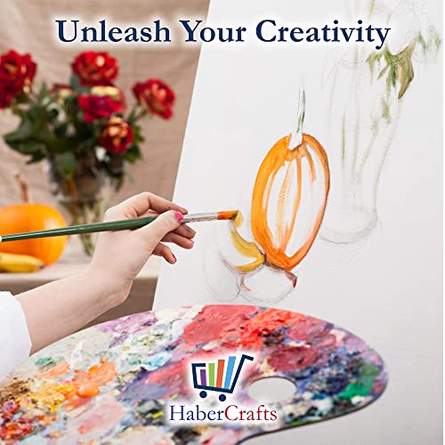 A4 Canvas Panel Stretched Blank Canvas Board Primed Artist Boards 100% Cotton for Oil Paint Acrylic Painting Mixed Media Acid Free White Canvases Art Painting Panel (A4 Size - 210 x 297mm - 1 Board)