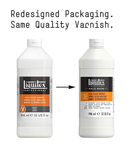 Liquitex Professional Acrylic Varnish, High Gloss, 946 ml
