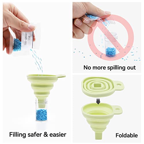 ARTDOT Diamond Painting Storage Boxes, 60 Slots Bead Storage with 5D Diamond Art Accessories and Tools Kit (Butterfly Flower)