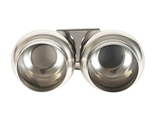 Palette Cup 2pcs Stainless Steel Art Oil Pot Portable Mini Wash Pen Holder Artists Palette Clip Cup Container with Lid for Watercolor Acrylic Oil Painting