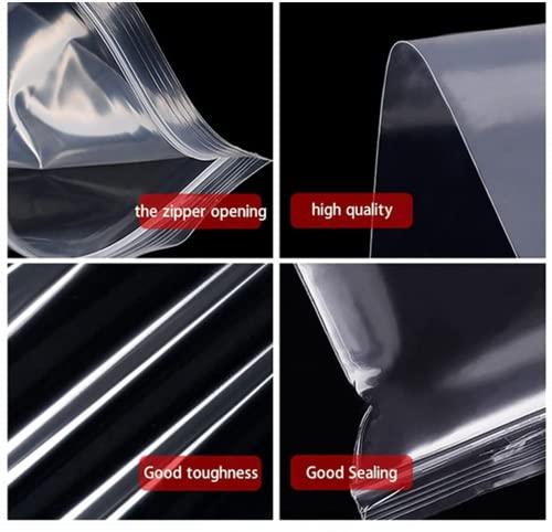 200PCS Thickening Plastic Bags Thicken 160μm for Jewelry Supplies, Beads, Screws, Sample bags for Home, Kitchen Storage, Crafts, Jewellery, DIY Arts (6*9cm)