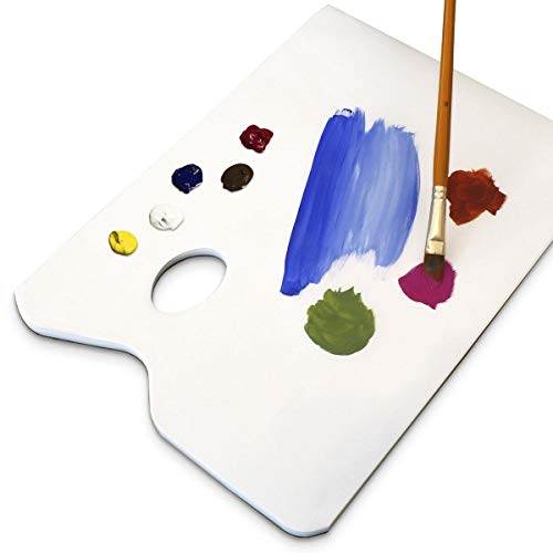 iGadgitz Home U7092 Palette Paper Tear Off Palette Pad Disposable Paint Palette (50 Sheet) - White