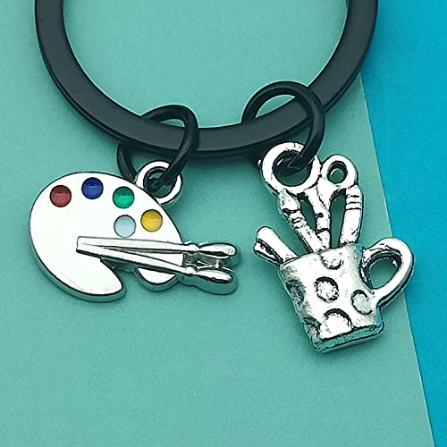 Artist Inspiration Gift Art Student Graduation Gift Painter Gifts Artist Paint Palette Keyring Encouragement Gifts Keyring Art Lovers Gifts Painter Art Student Gifts Christmas Birthday Gifts Jewelry