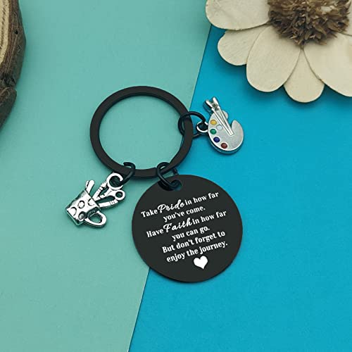 Artist Inspiration Gift Art Student Graduation Gift Painter Gifts Artist Paint Palette Keyring Encouragement Gifts Keyring Art Lovers Gifts Painter Art Student Gifts Christmas Birthday Gifts Jewelry