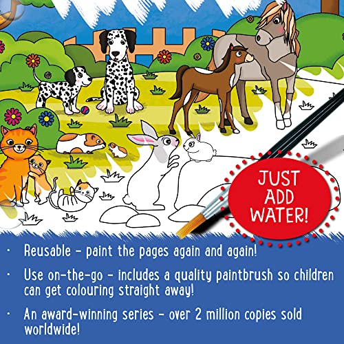 Woof and Meow - Baby Animals, Mess Free Activity Book (Magic Water Colouring)