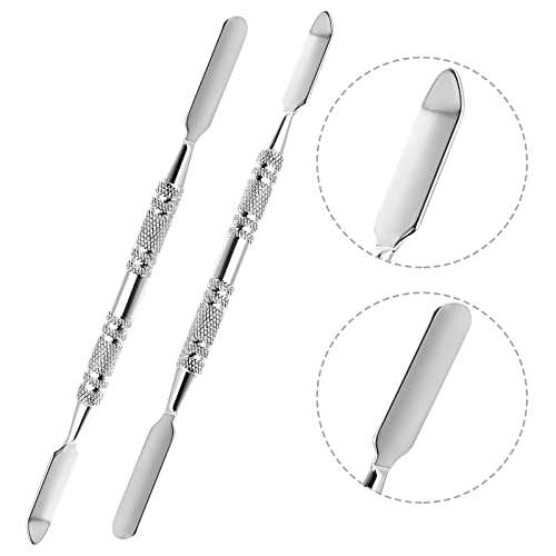 Sibba Resin Nail Art Palette with Nail Palette Stirring Rod, 2 in 1 Nail Art Painting Palettes Gold Edge Nail Holder Nail Art Display Board (Heart)