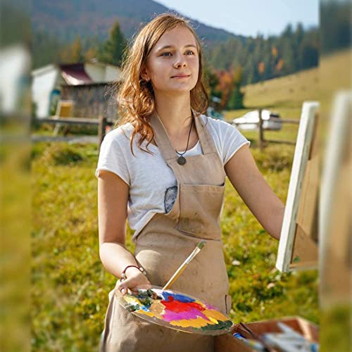 2PCS Clear Acrylic Paint Palette, Clear Oval Non-Stick Oil Paint Palette for Watercolor,Oil Painting, Art Paint Tray with Thumb Hole and Protective film for DIY Art Craft Painting (30 x 20 cm)