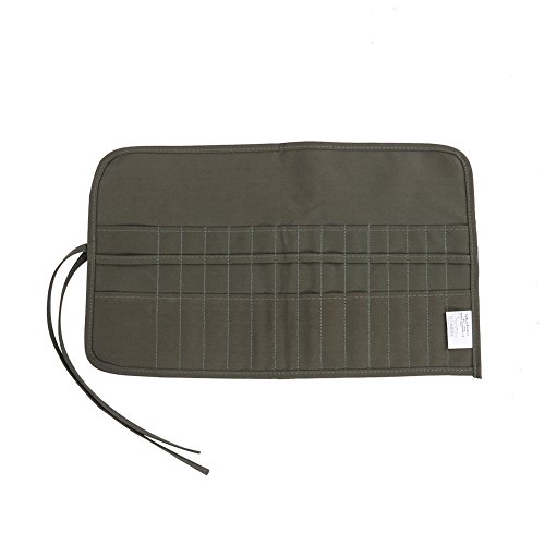 New Larger Paint Brush Holder,30 Slots Roll Up Canvas Paint Brush Bag Artist Draw Pen Watercolor Oil Brushes Case