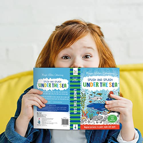 Splish and Splash - Under the Sea, Mess Free Activity Book (Magic Water Colouring)