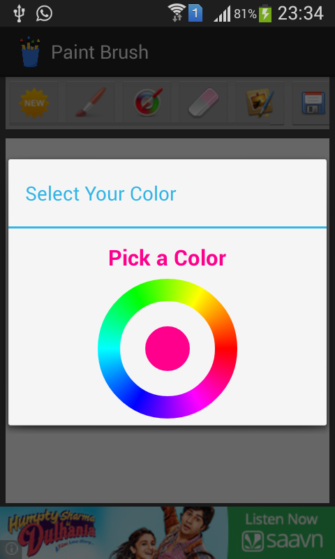 Paint Brush Drawing finger painting