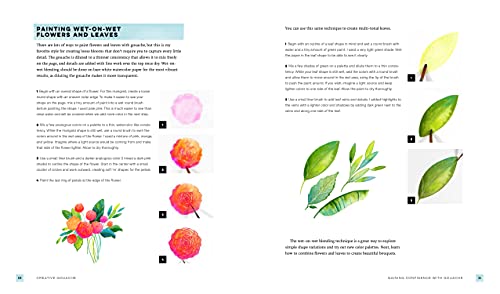 Creative Gouache: A Step-By-Step Guide to Exploring Opaque Watercolor - Build Your Skills with Layering, Blending, Mixed Media, and More: 4 (Art for Modern Makers)