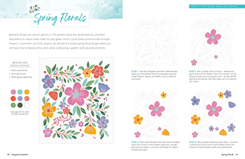 Gorgeous Gouache: The Absolute Beginner's Guide to Opaque Watercolor Painting