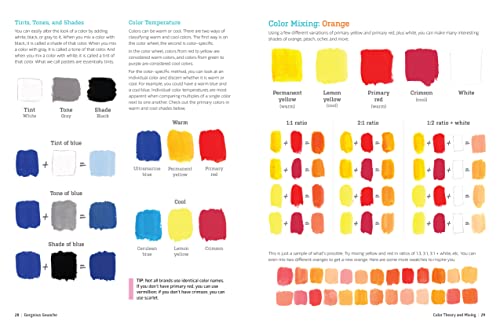 Gorgeous Gouache: The Absolute Beginner's Guide to Opaque Watercolor Painting