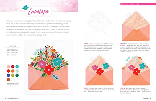 Gorgeous Gouache: The Absolute Beginner's Guide to Opaque Watercolor Painting