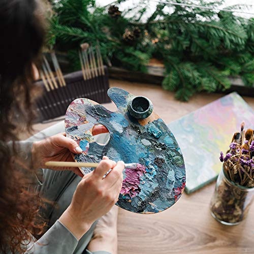 ARTIFY 24 pcs Paint Brush Set,Expert Series,Enhanced Synthetic Brush Set with Canvas Roll and Palette Knife for Acrylic Oil Watercolour Gouache (24 pcs)