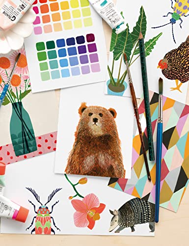 Oh My Gouache!: The beginner's guide to painting with opaque watercolour