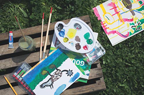 Talens Art Creation 9021624M Gouache 24-Piece Set,Blue/Green/Pink/Purple/Yellow