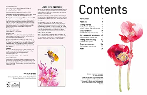 Watercolour Flowers for the Absolute Beginner (Absolute Beginner Art)