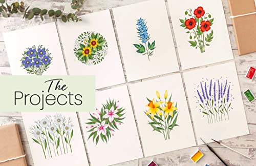Simply Paint Flowers: 25 inspiring designs in easy steps