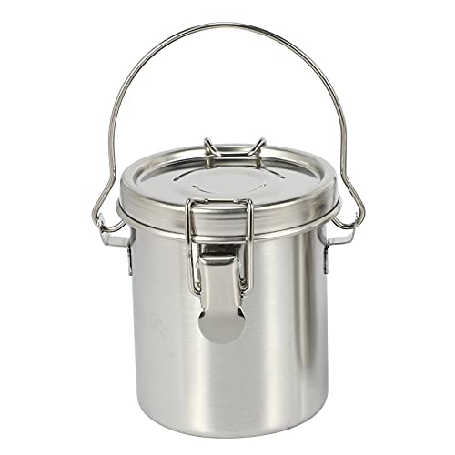 Dciustfhe 2 Pack Artist Portable Painting Brush Washing Bucket Wash Pen Pot Steel Watercolor Oil Paint Brush Washer Art Supplies