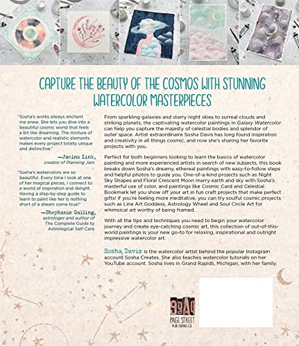 Galaxy Watercolor: Paint the Universe with 30 Awe-Inspiring Projects