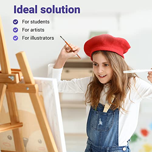 7 Artists Premium Gouache Paint Set 12 x 40 ml For Art and Painting - Gouache Paints For Artists, Adults and Children | Gouache Set | Gouache Paint