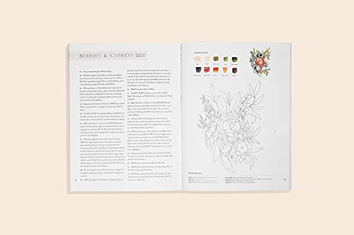 Watercolor Workbook: 30-Minute Beginner Botanical Projects on Premium Watercolor Paper