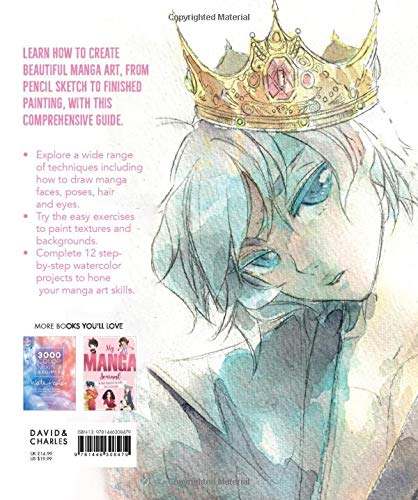Manga Watercolor: Step-by-step manga art techniques from pencil to paint