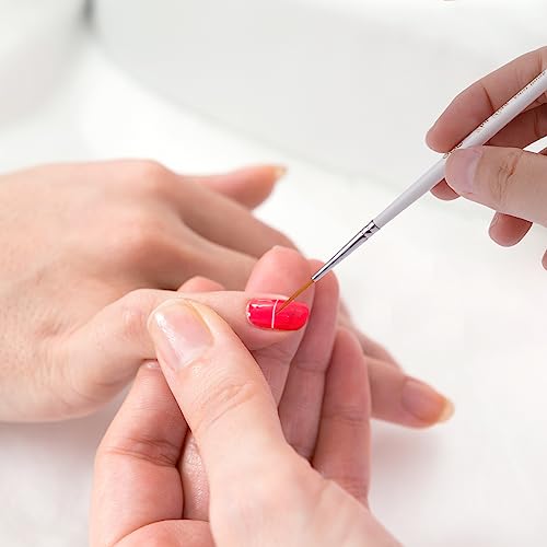 cobee 12Pcs Paint brushes, Detail Fine Nylon Paint Brushes Micro Mini Tiny Artist Paintbrush Set for Kids Students Artists Detail Painting Oil Fine Art Painting