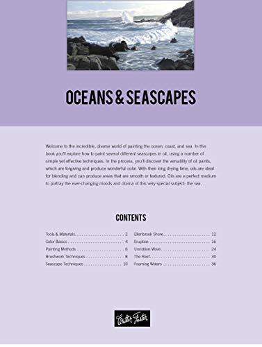 Oil Painting: Oceans & Seascapes: Learn to paint step by step (How to Draw & Paint)