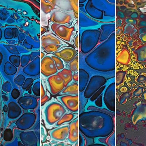 Pébéo - Studio Acrylics - Silicone Oil - Pouring Auxiliary for Acrylic Painting - Flow Techniques, Pouring and Cell Formation - Dropping Glass Bottle for Optimal Dosage - 1x Bottle 45 ml, Transparent