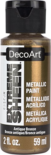 Deco Art Americana Extreme Sheen Jar of Paint, Acrylic, Antique Bronze, 59 ml (Pack of 1)