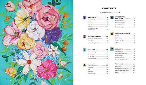 Creative Acrylics: A Step-by-Step Beginner’s Guide to Creating with Paint & Mediums - Create Paintings Filled with Color, Texture, Unique Effects & More! (5) (Art for Modern Makers)