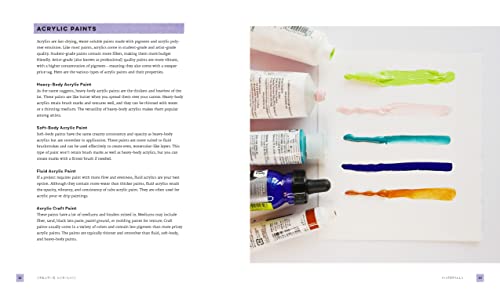 Creative Acrylics: A Step-by-Step Beginner’s Guide to Creating with Paint & Mediums - Create Paintings Filled with Color, Texture, Unique Effects & More! (5) (Art for Modern Makers)