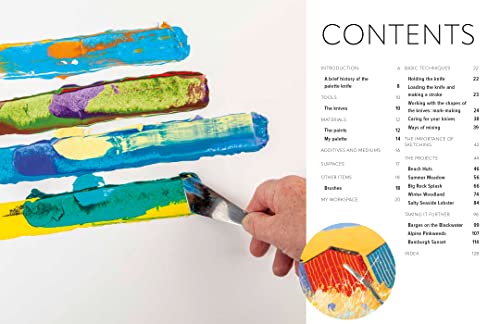 Palette Knife Painting in Acrylics: Projects, techniques & inspiration to get you started