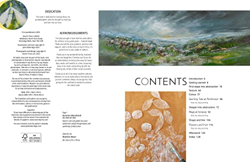 Painting Abstract Nature on Canvas: A guide to creating vibrant art with watercolour and mixed media