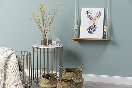 edding 5300 acrylic marker fine - gold - 1 waterproof acrylic paint marker - fine round nib 1-2mm - acrylic paint pen for drawing on canvas, art paper and wood - acrylic markers for pebbles