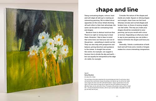 Painting Abstract Nature on Canvas: A guide to creating vibrant art with watercolour and mixed media