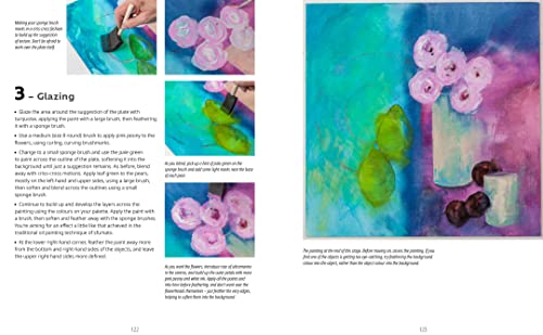 Painting Abstract Nature on Canvas: A guide to creating vibrant art with watercolour and mixed media