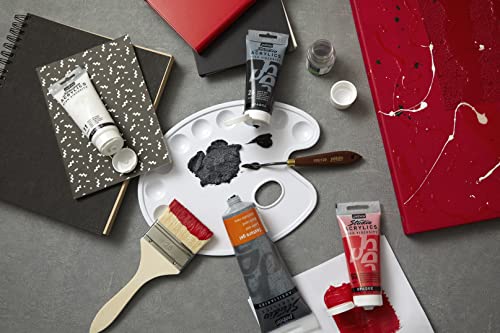 Pébéo - Studio Acrylics Fine Acrylic - Acrylic Paint - White Acrylic - Titanium White, 100 ml